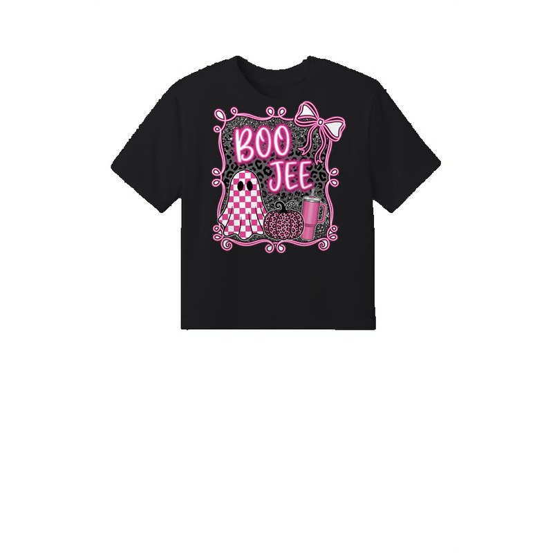 B-001 Boo-Jee Neon Frame — dt6066-croptee black