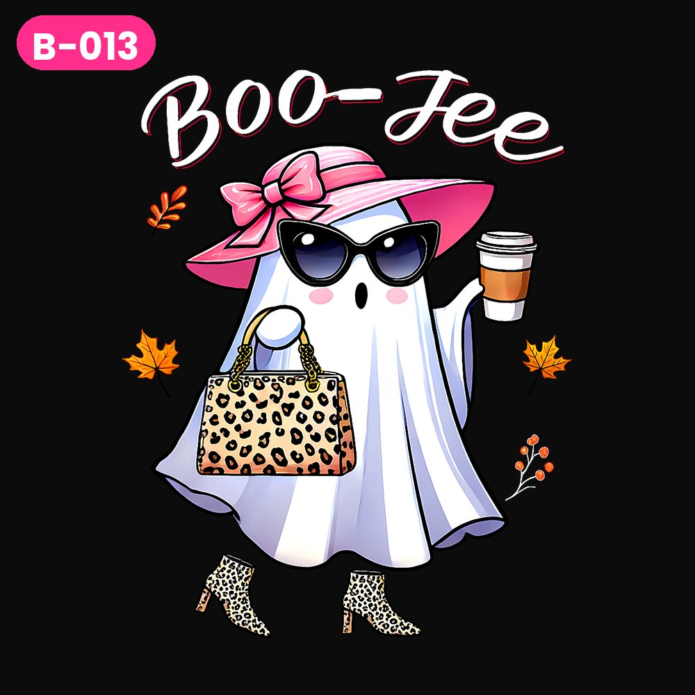B-013 · Boo-Jee Fall Hat — on dark shirts