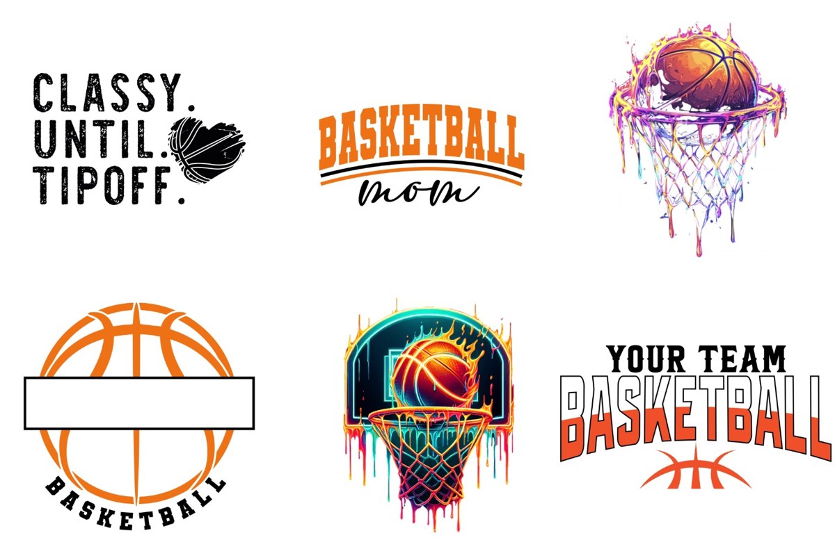 Basketball shirt designs from 208 Print Garage
