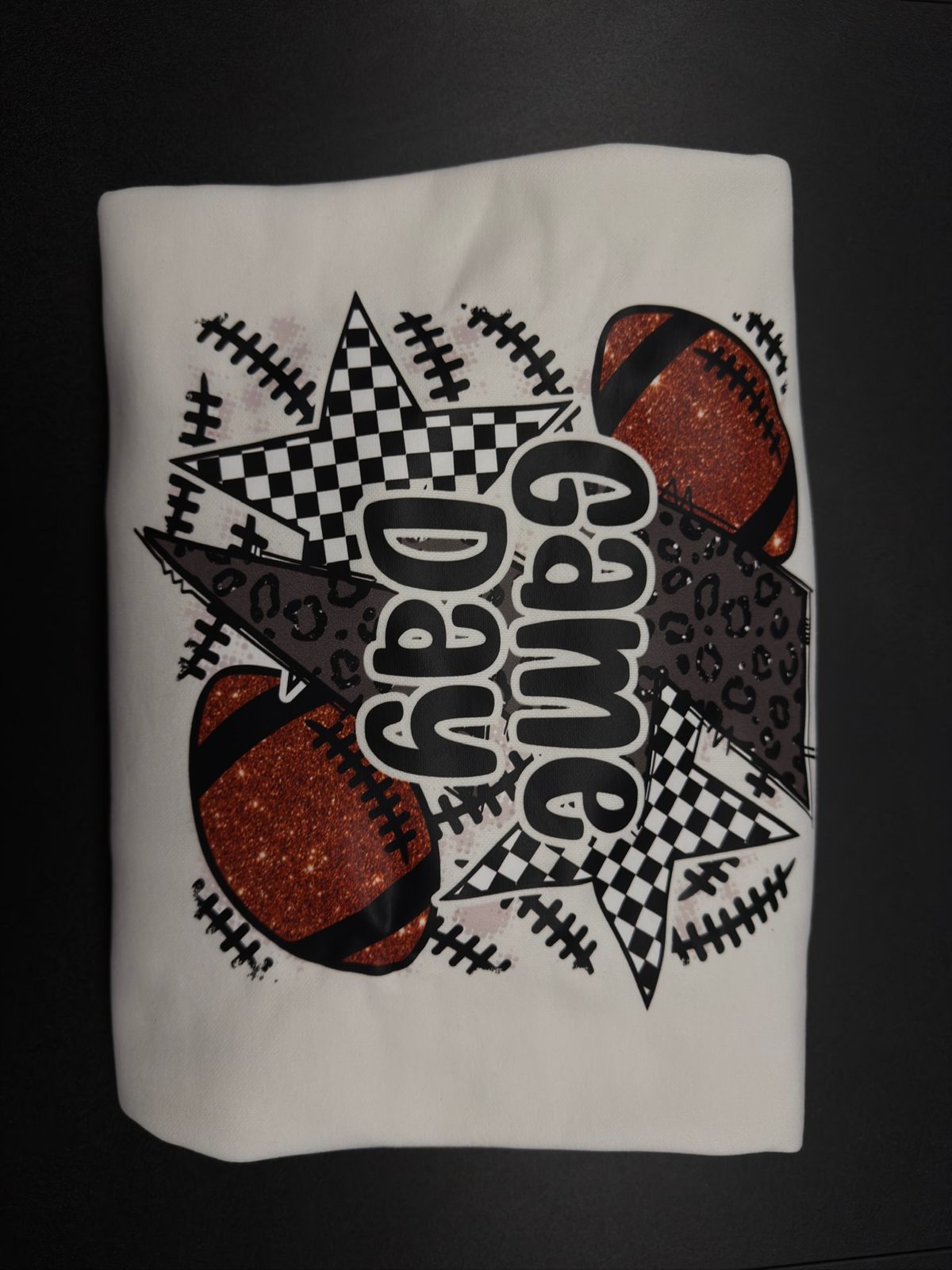 AC4C custom team apparel grid — shirts, hoodies, and hats with various logos