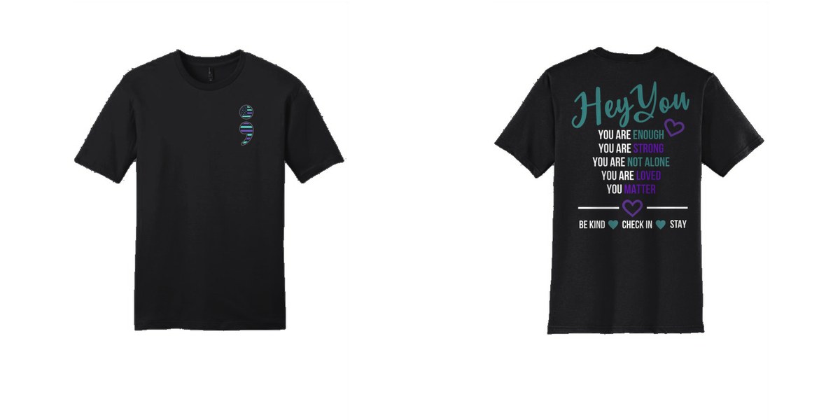 S-001 Hey You — dt6000-tee black