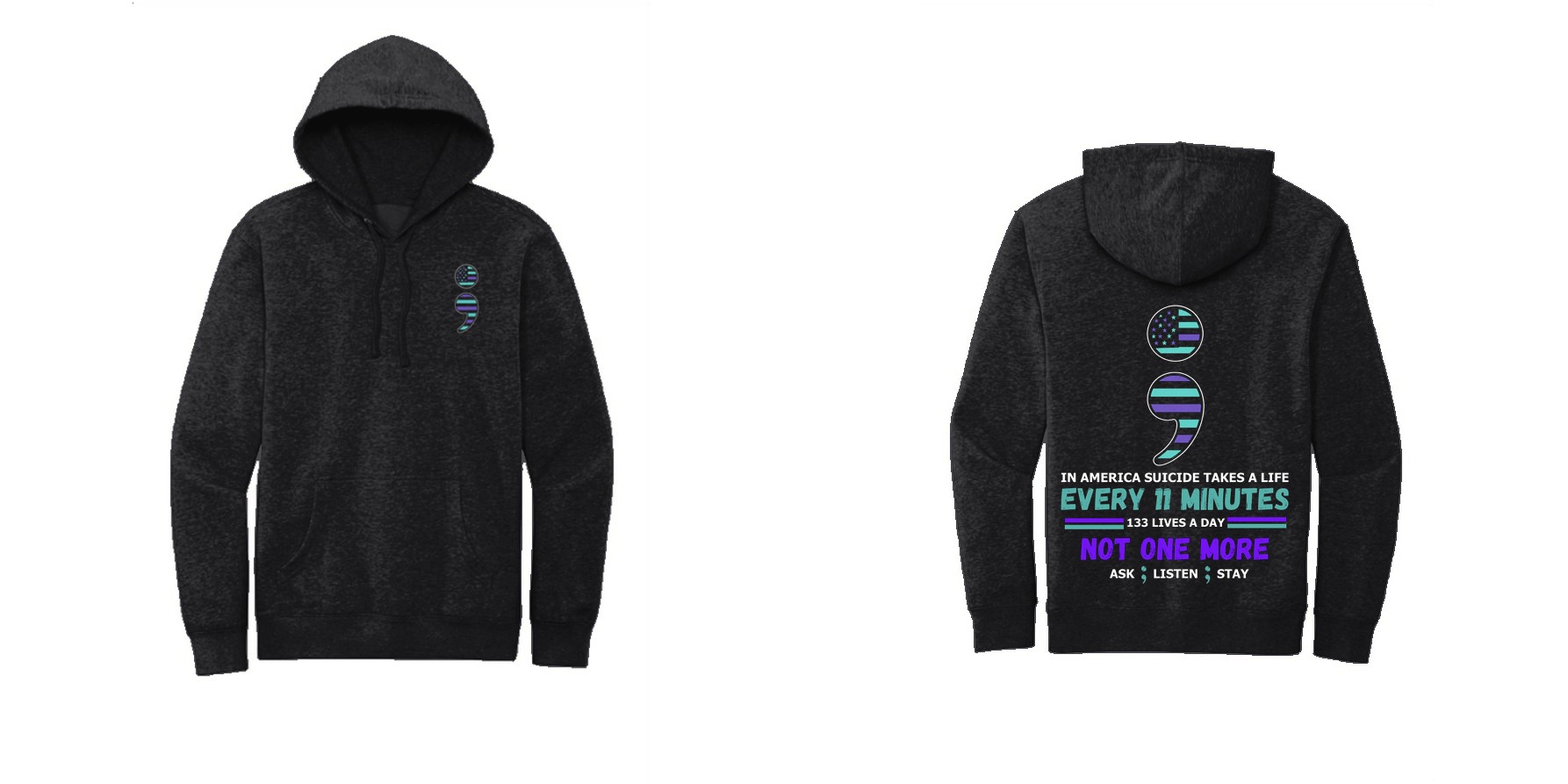 S-003 Every 11 Minutes — dt6100-hoodie black